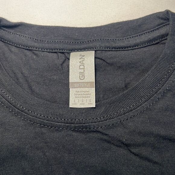 ‘Nope’ - My Pancreas Sloth Women’s Black Graphic Tee Size Large - Picture 3 of 6